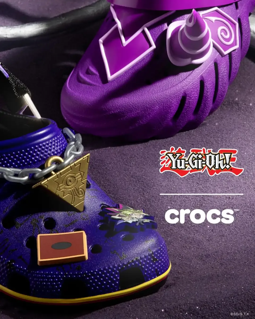 决斗!Crocs ×《游戏王》联名4款全公开