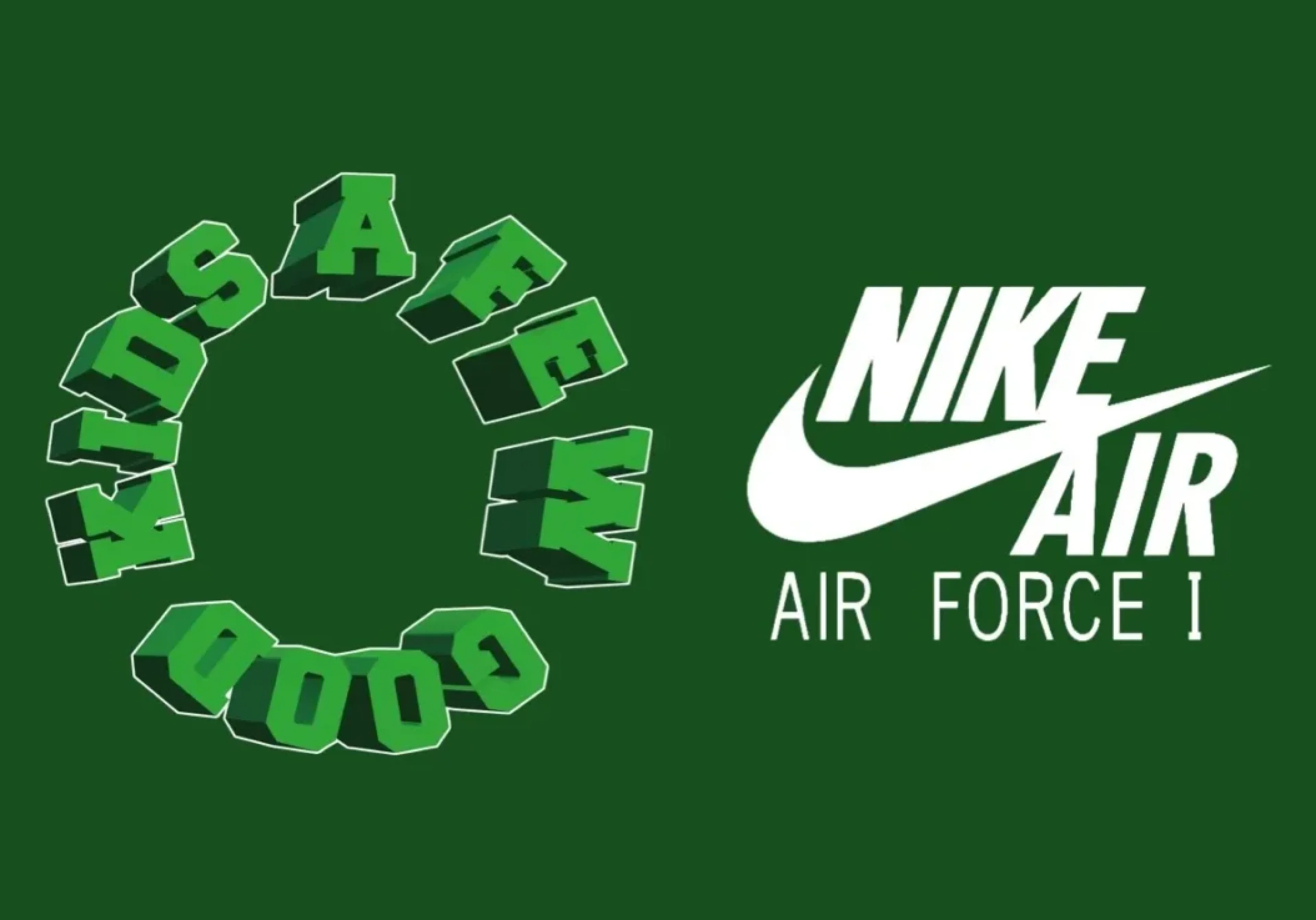 马思唯要和Nike联名了,AFGK x Air Force 1合作确认!