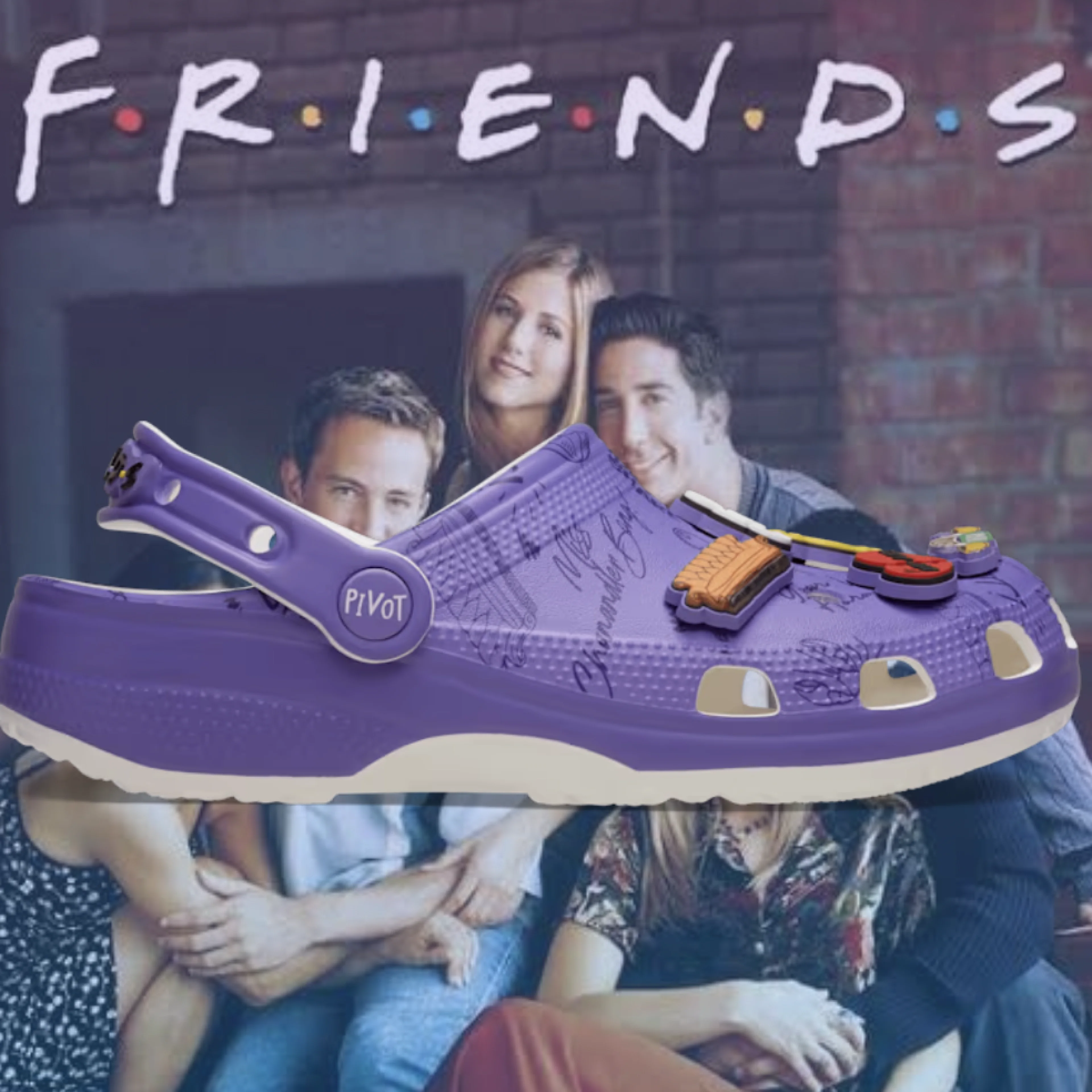 Crocs老友记联名